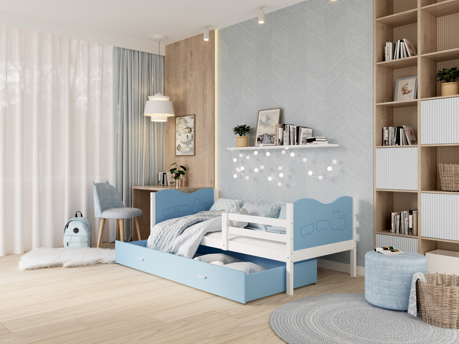 Кровать Aurora 162 (Белый)