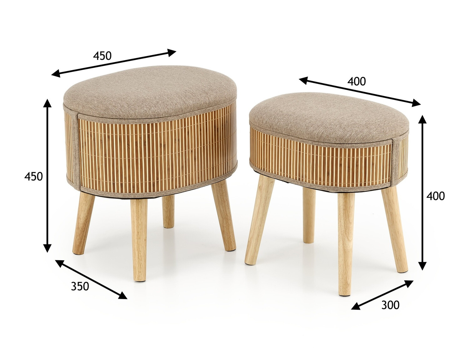 Pufu komplekts Houston 1407