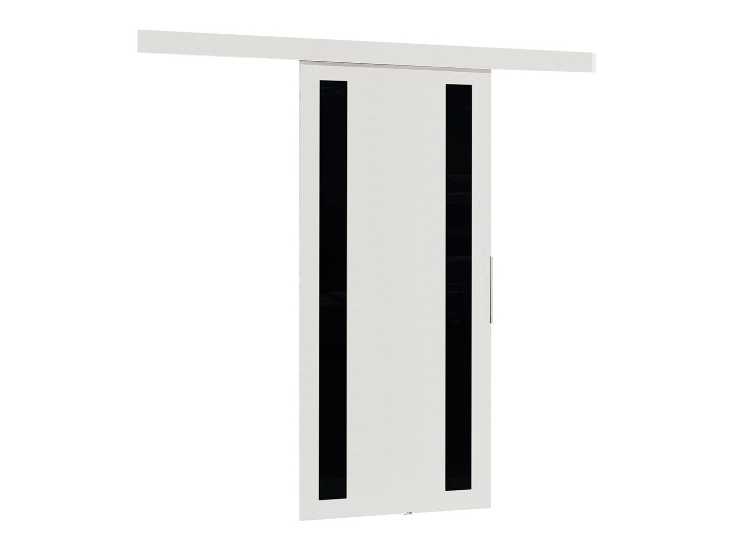 Раздвижные двери Dover 121 (Белый + Чёрный)