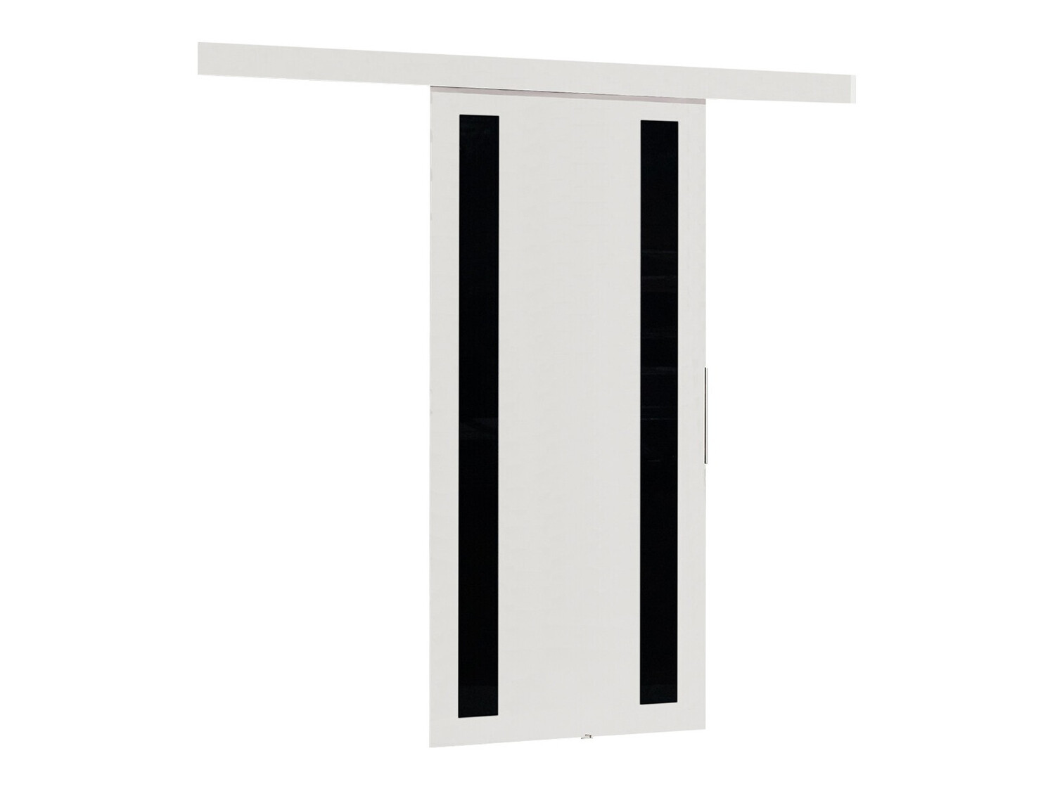 Раздвижные двери Dover 122 (Белый + Чёрный)