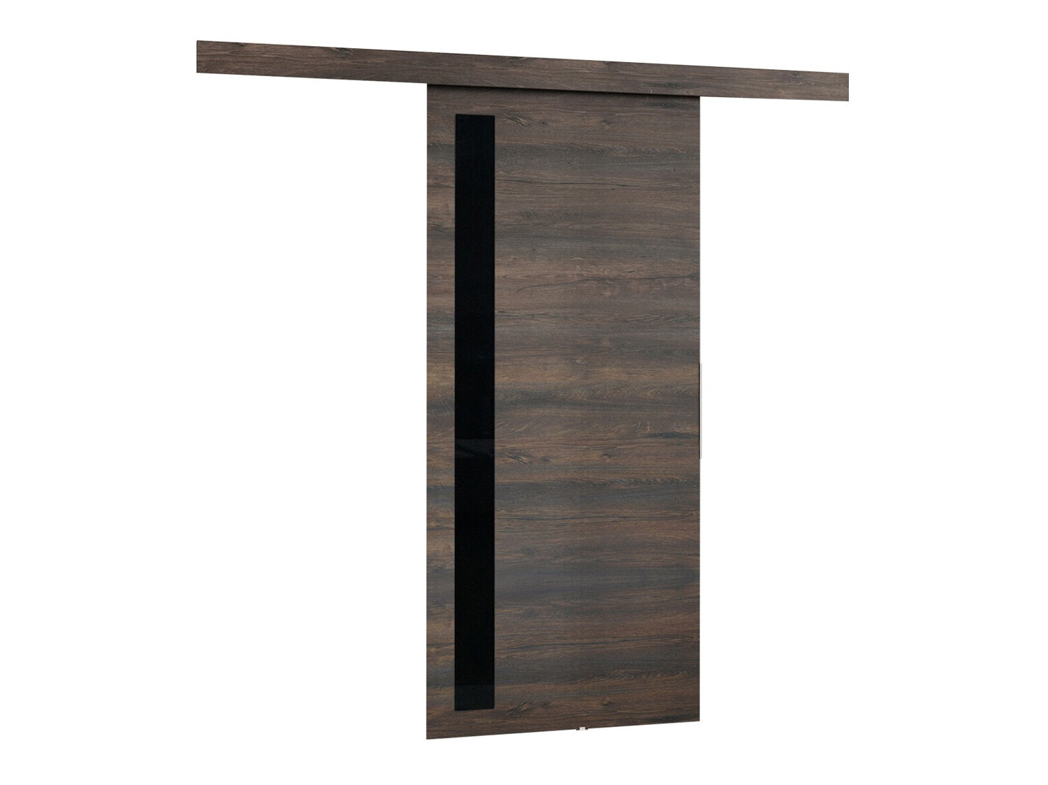 Раздвижные двери Dover 126 (Темный пепел + Чёрный)