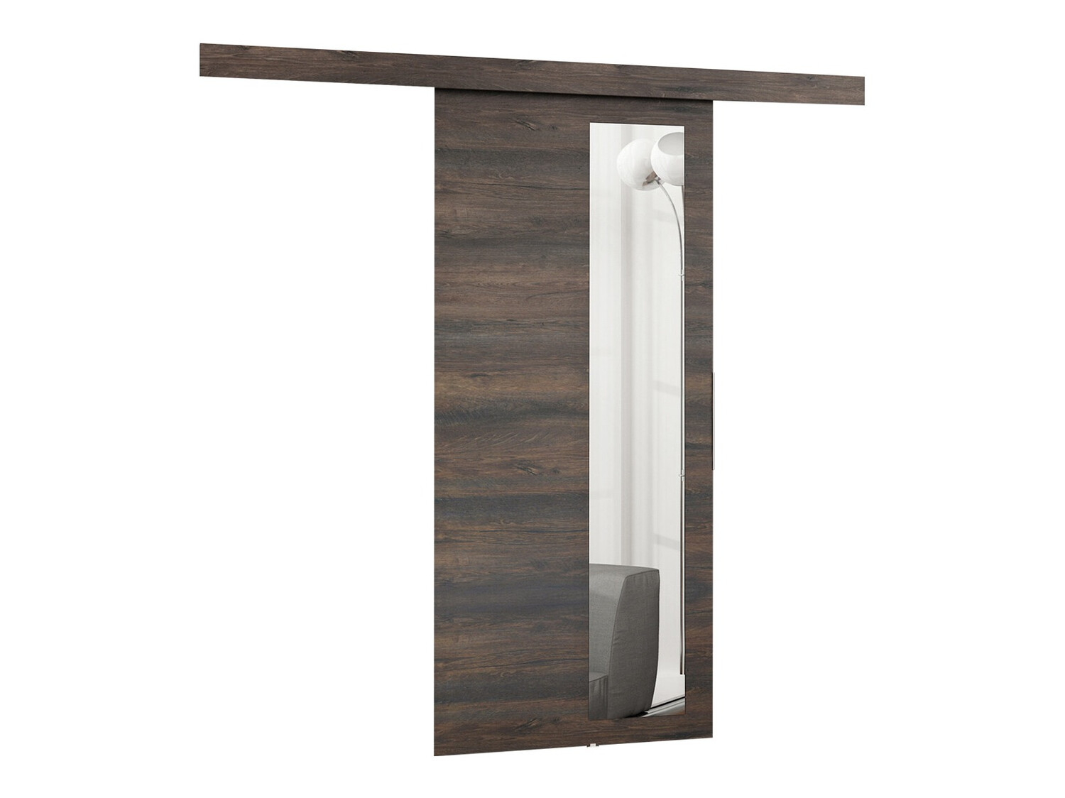 Bīdāmas durvis Dover 128 (Tumši pelni)