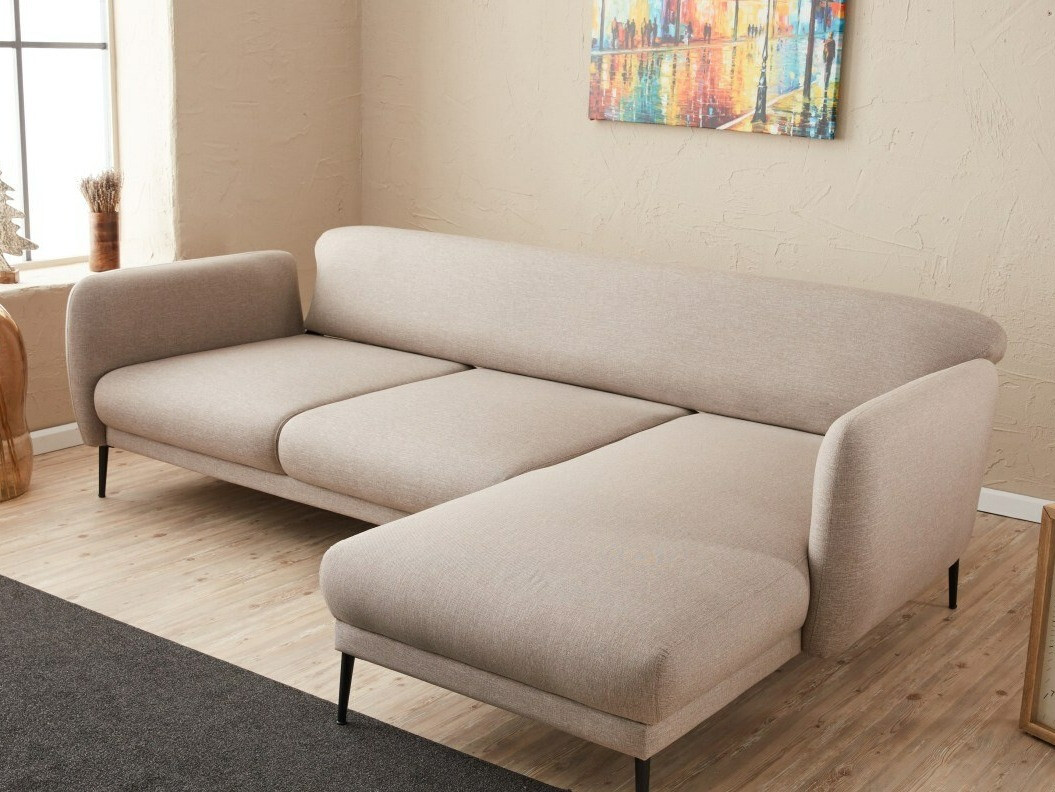 Stūra dīvāns Altadena 128 (Krēms)