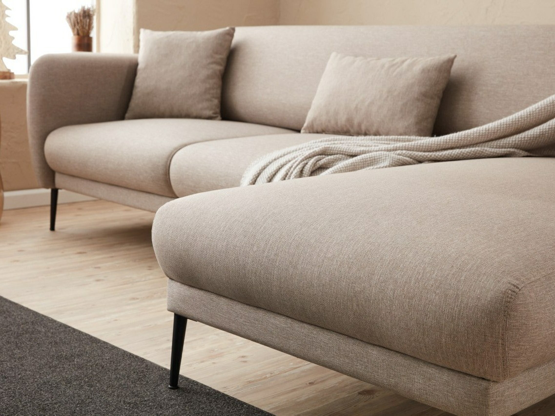 Stūra dīvāns Altadena 128 (Krēms)