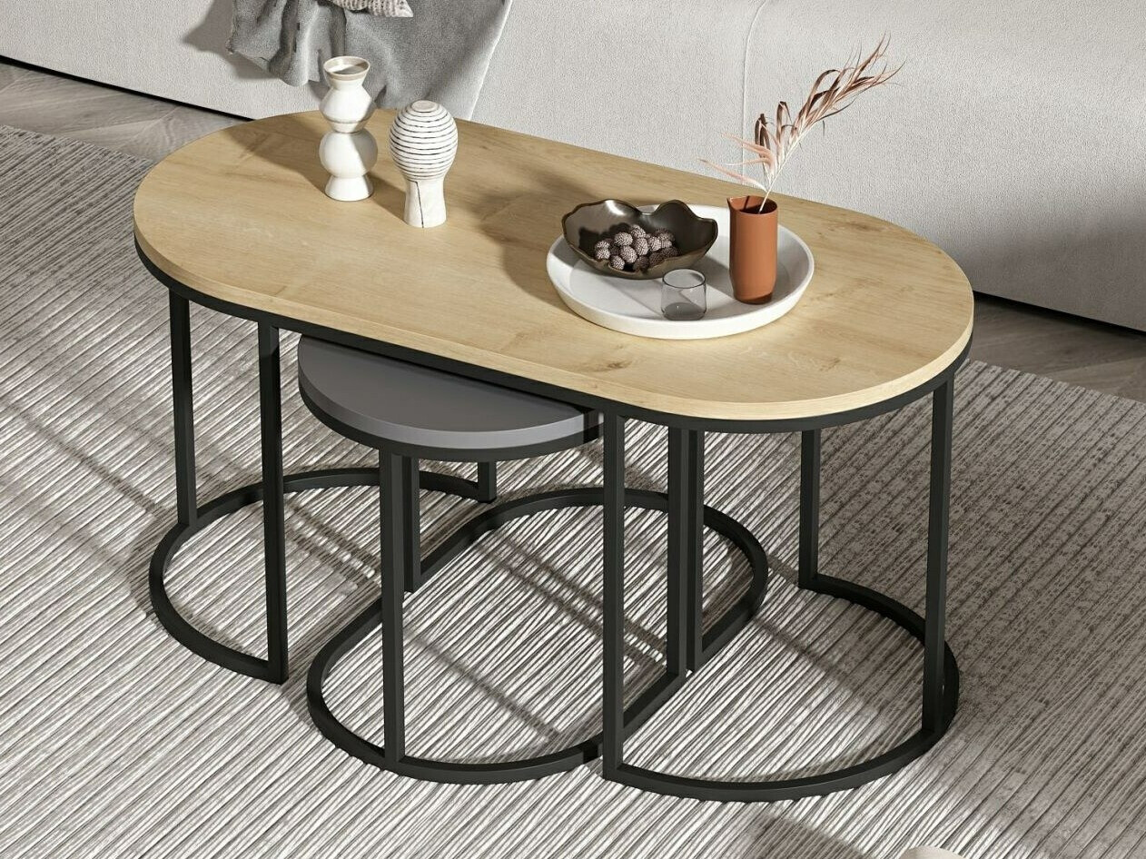 Žurnālu galdiņu komplekts Kailua 116