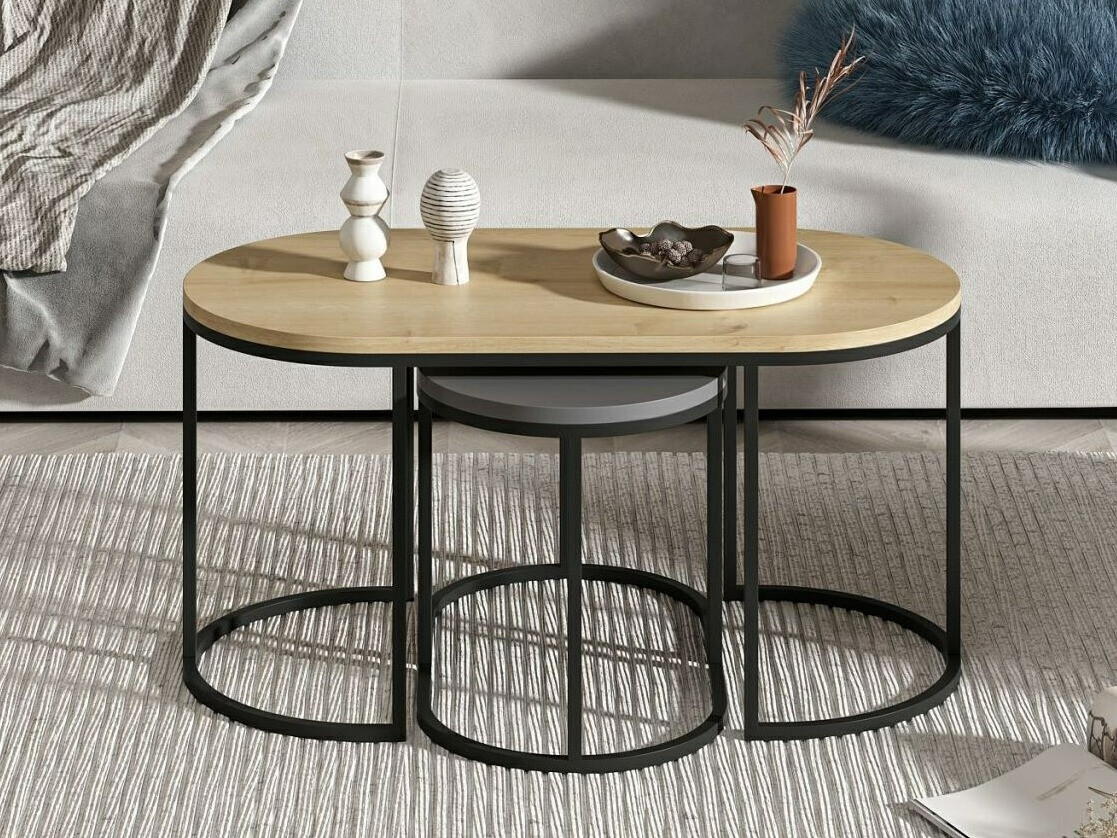 Žurnālu galdiņu komplekts Kailua 116