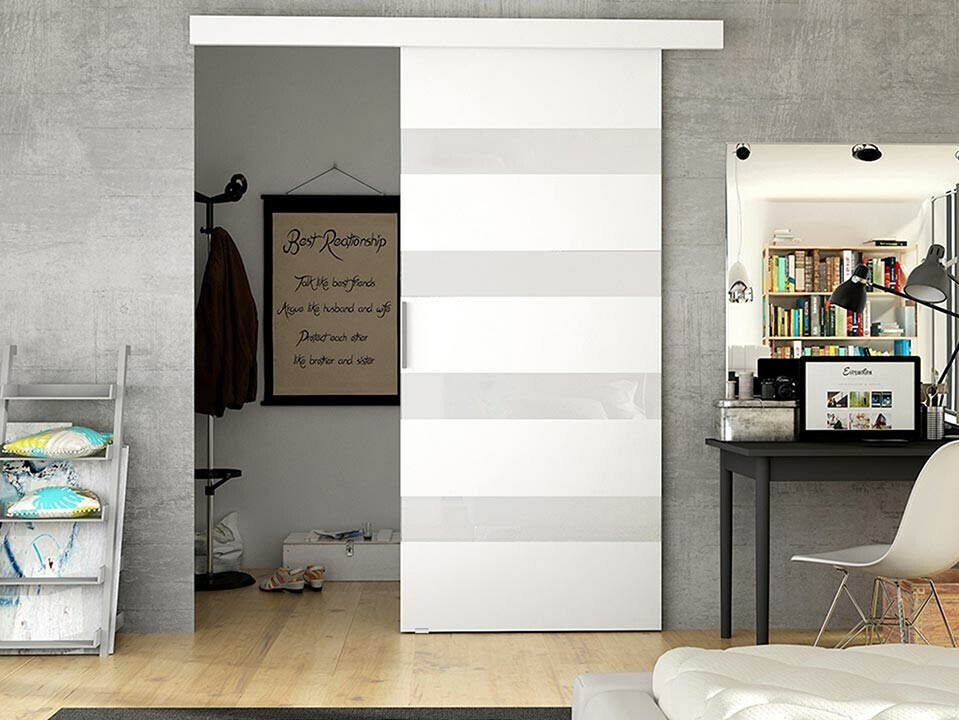 Bīdāmas durvis Closico 179 (Balts)