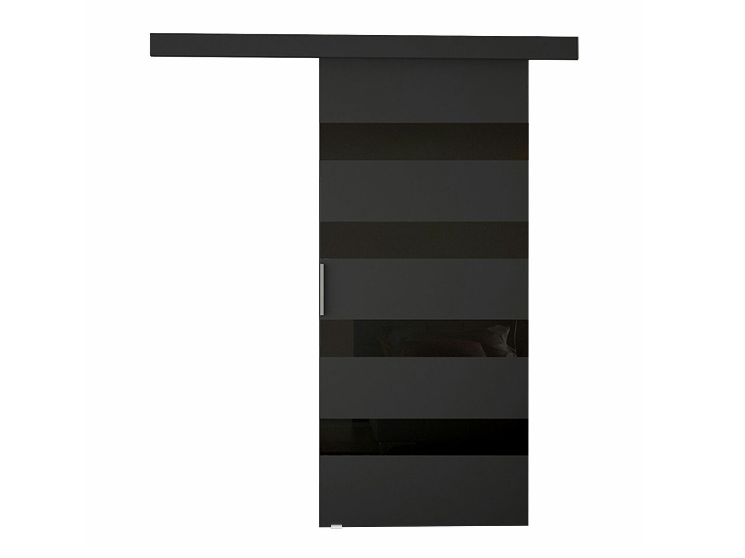 Bīdāmas durvis Closico 179 (Melns)