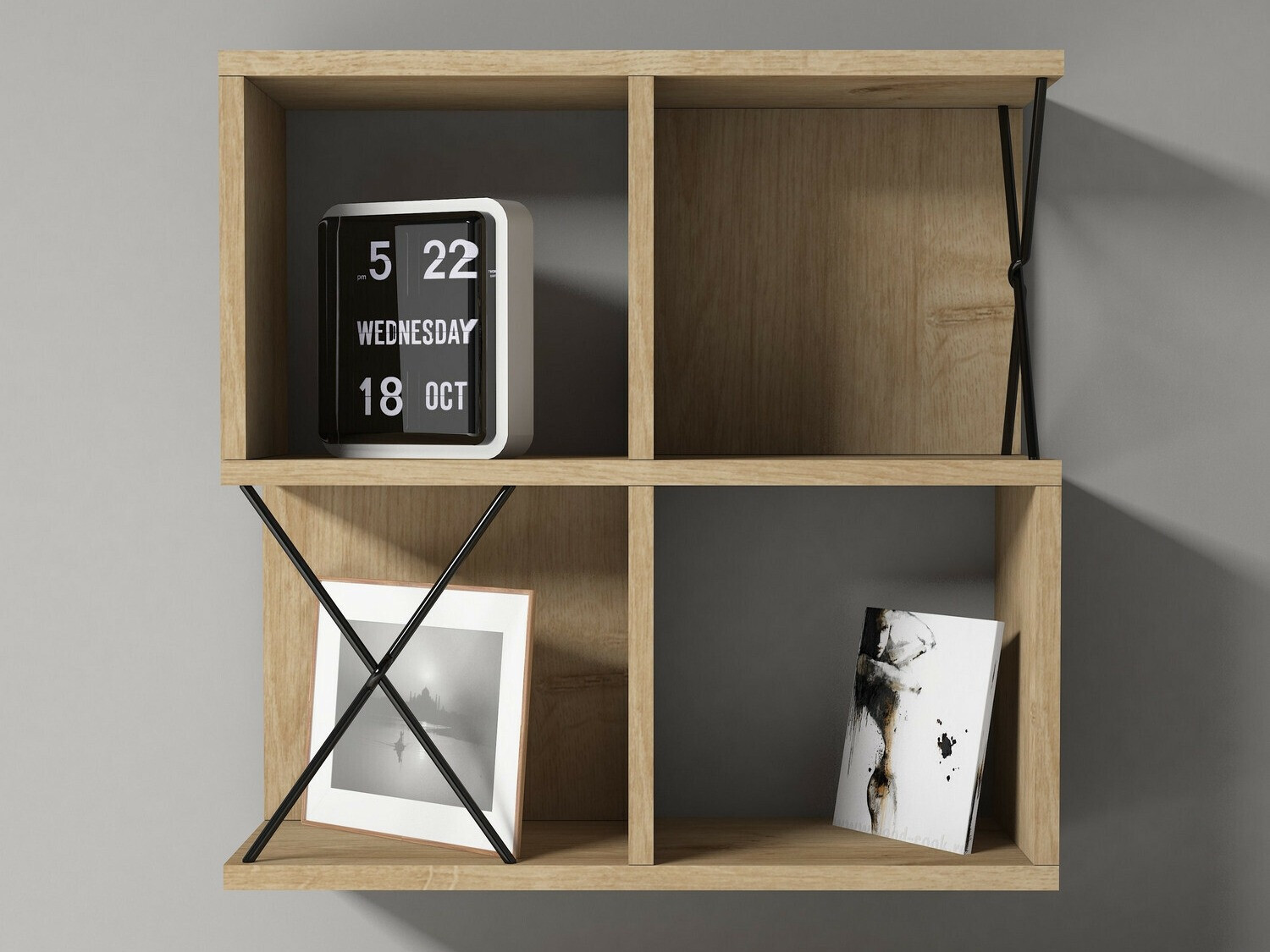 Настенная полка Kailua 137 (Дуб)