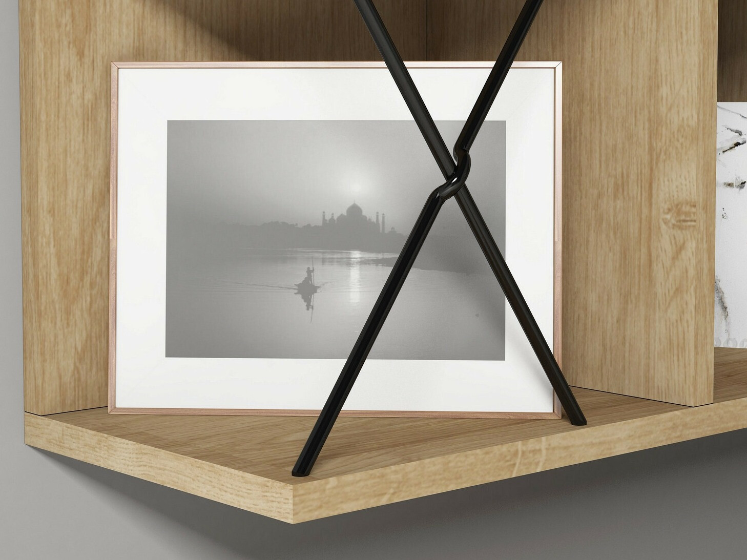 Настенная полка Kailua 137 (Дуб)