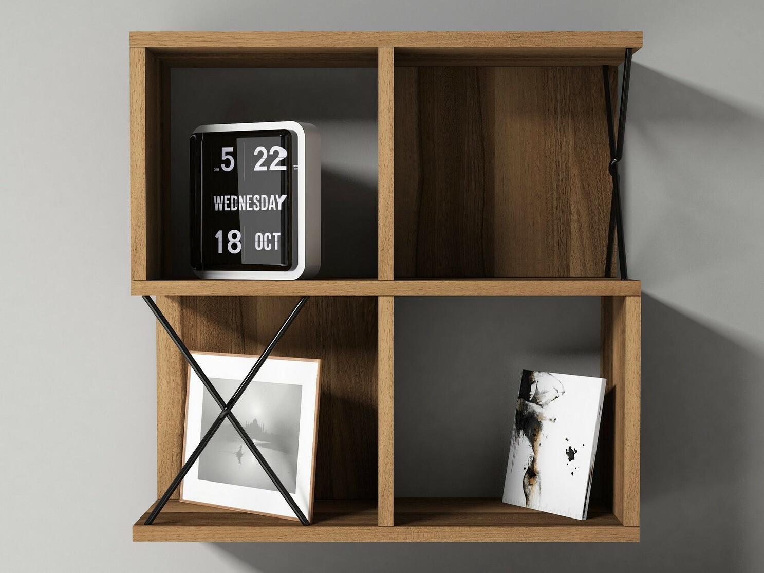 Настенная полка Kailua 137 (Орех)