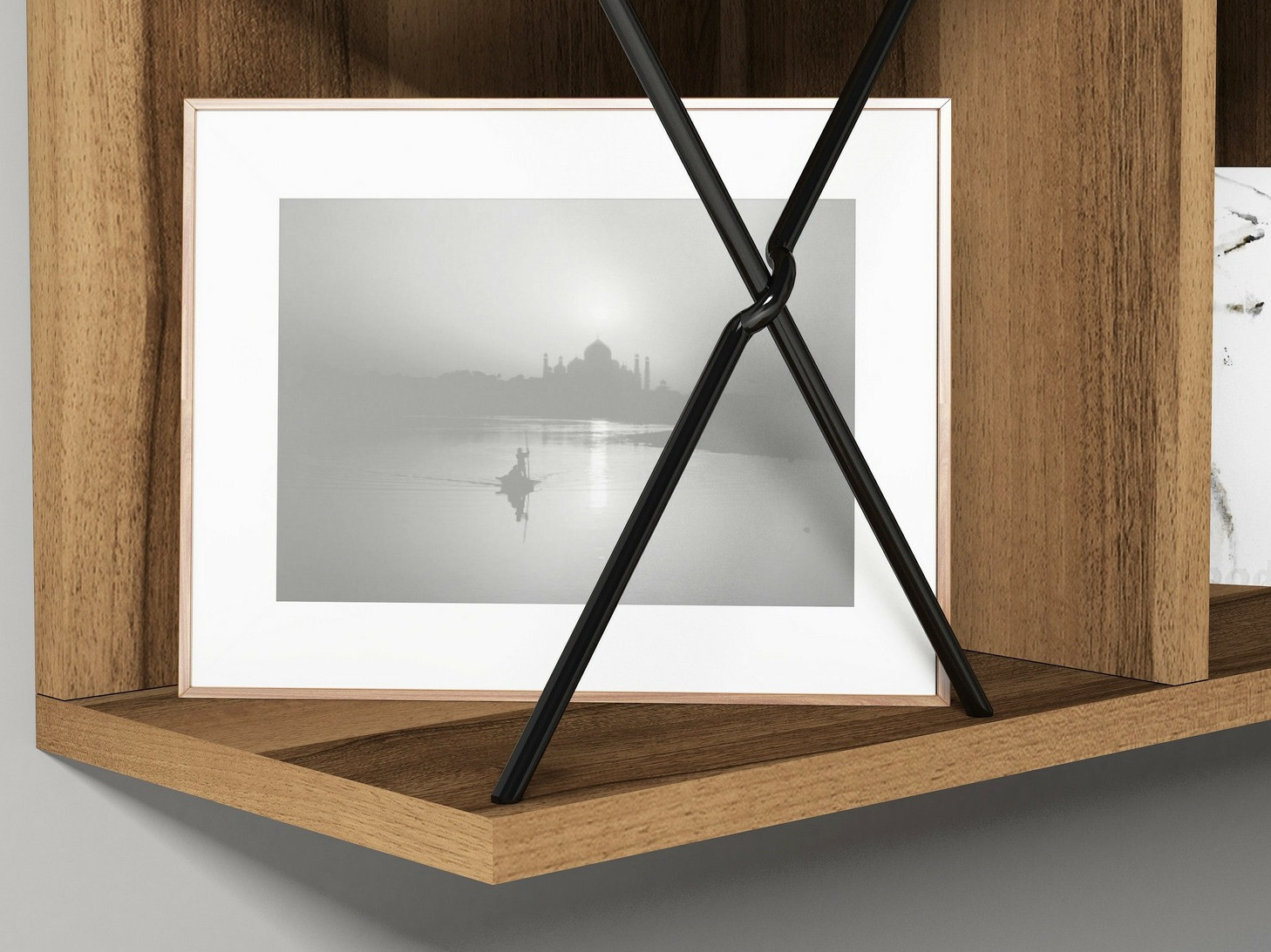 Настенная полка Kailua 137 (Орех)