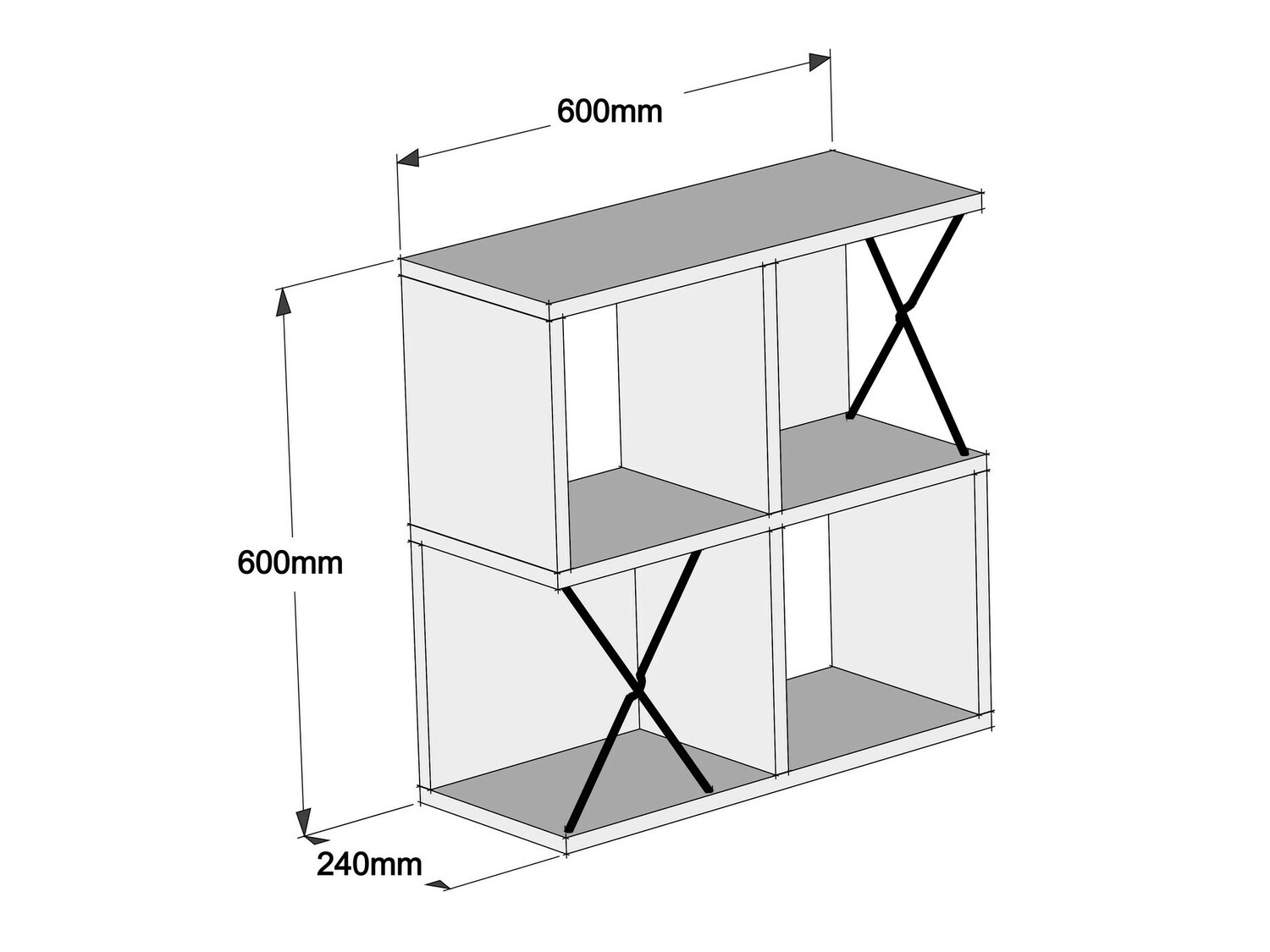 Piekarams plaukts Kailua 137 (Ozols)