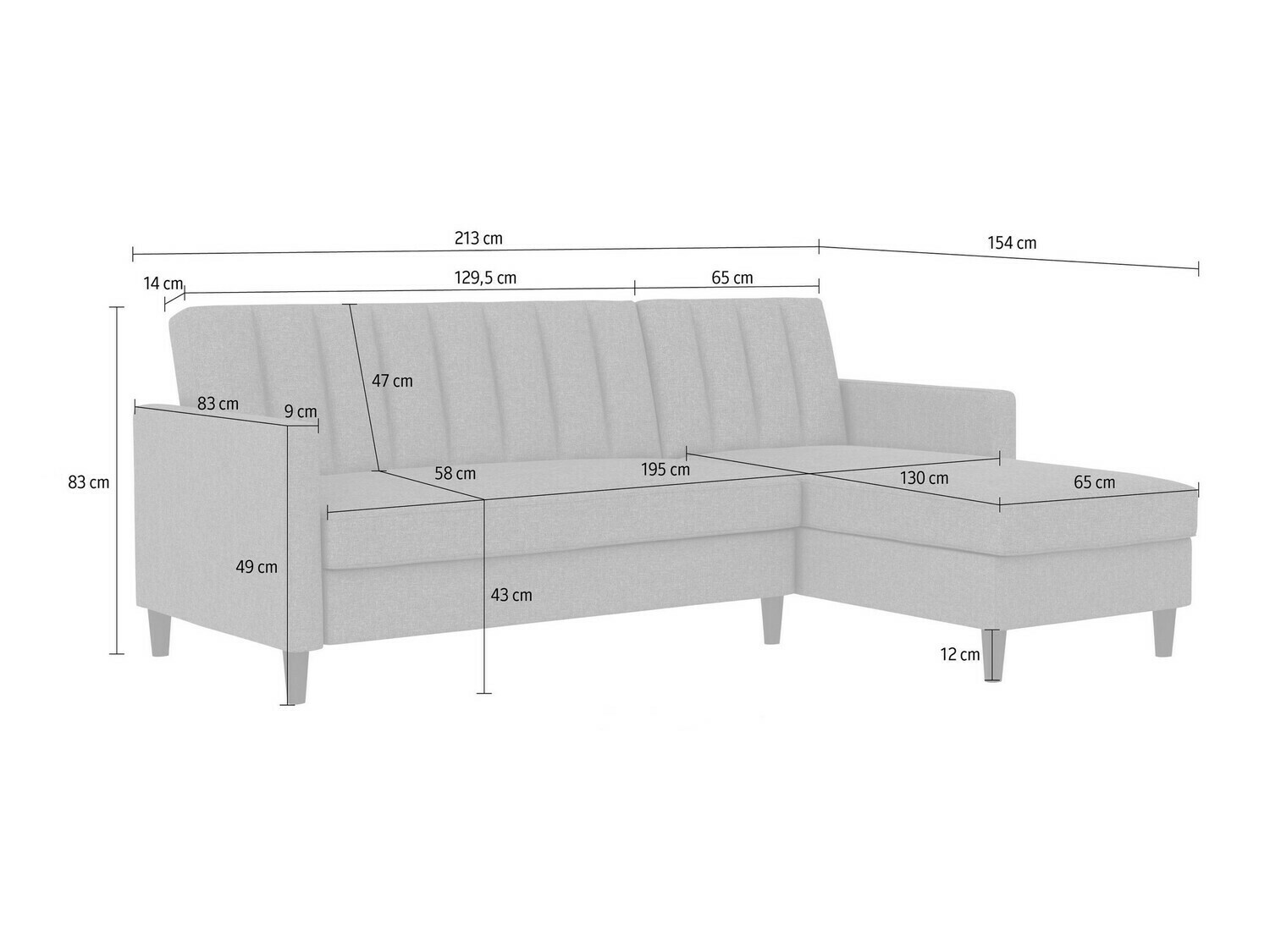 Stūra dīvāns Tulsa 583 (Zaļš)