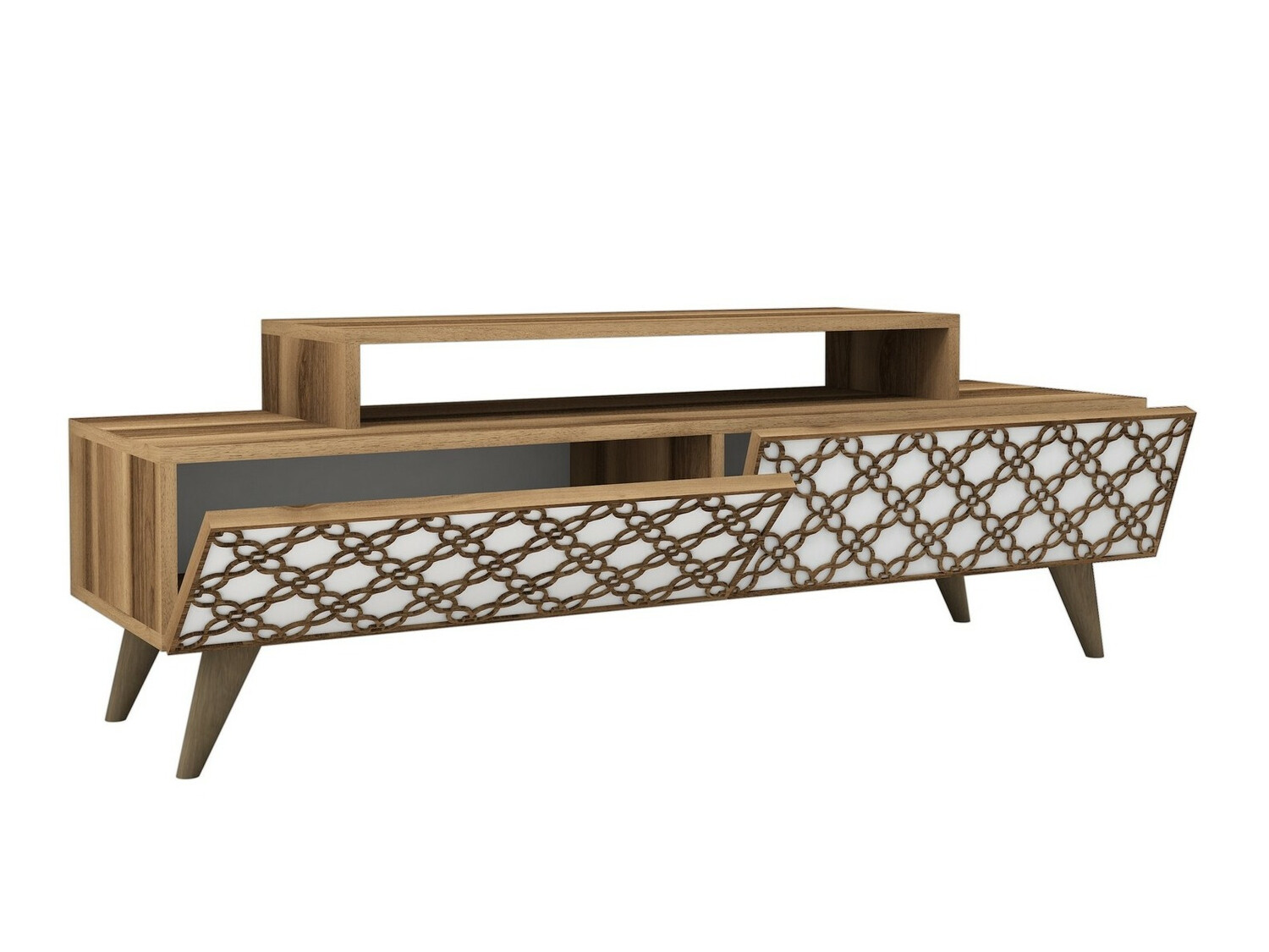 TV galds Kailua 160 (Rieksts + Balts)