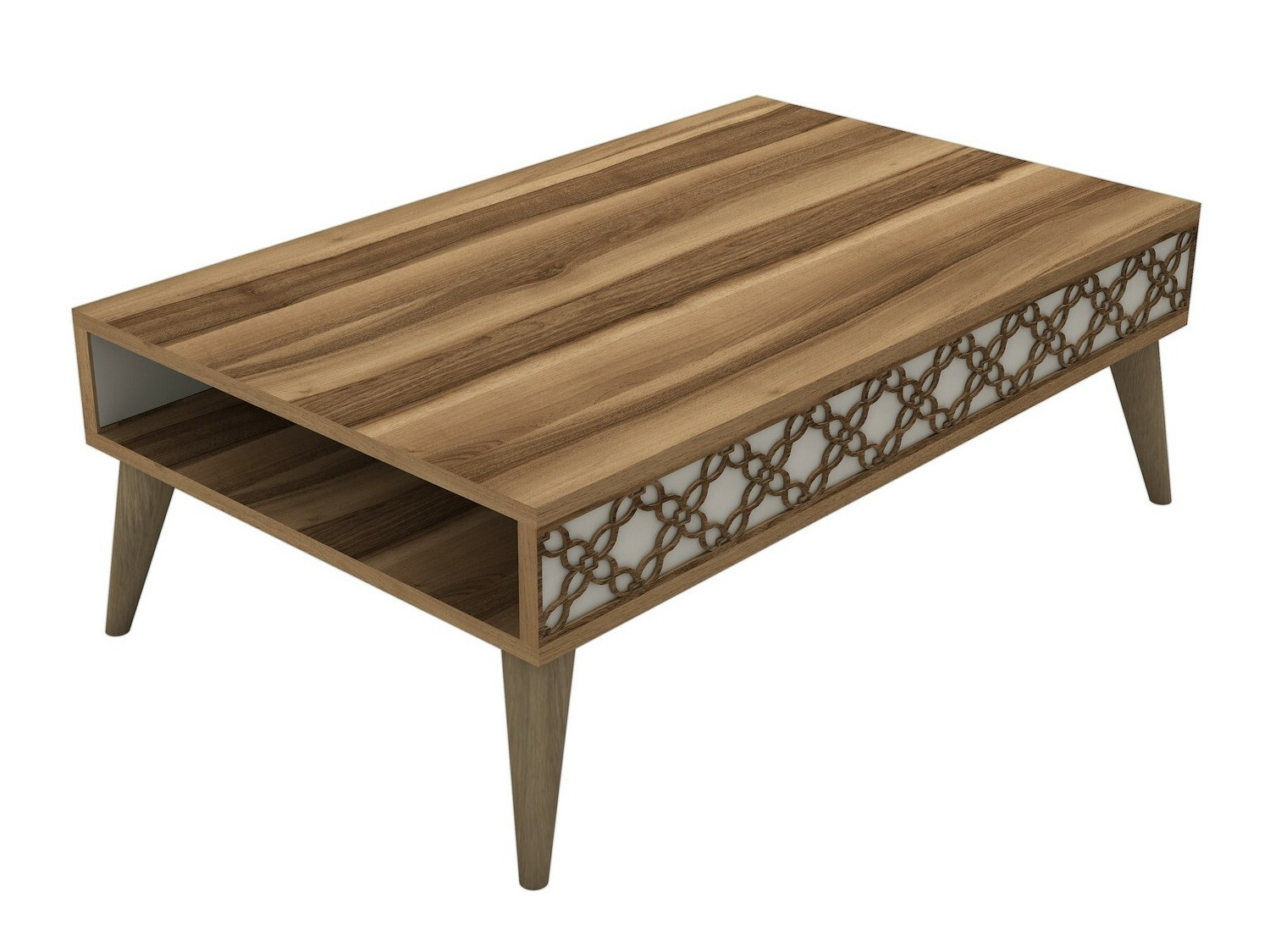 Журнальный столик Kailua 159 (Орех + Крем)