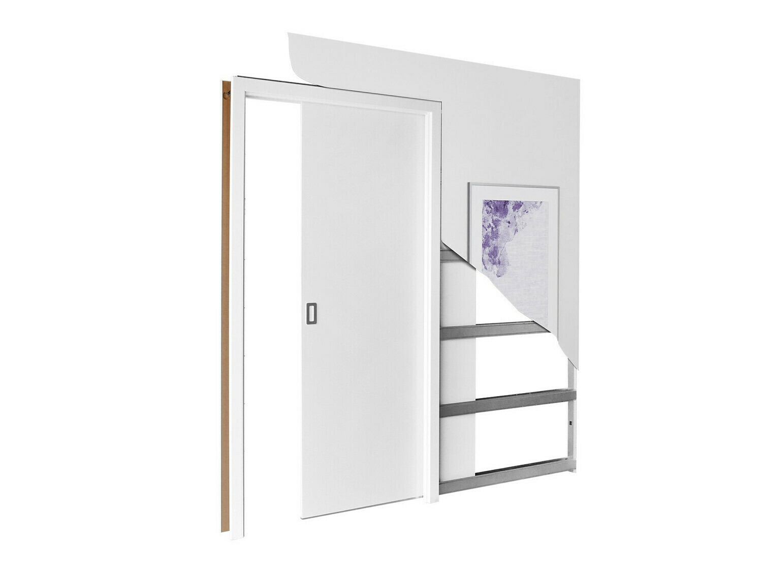 Bīdāmas durvis Dover 184 (Sonomas ozols)