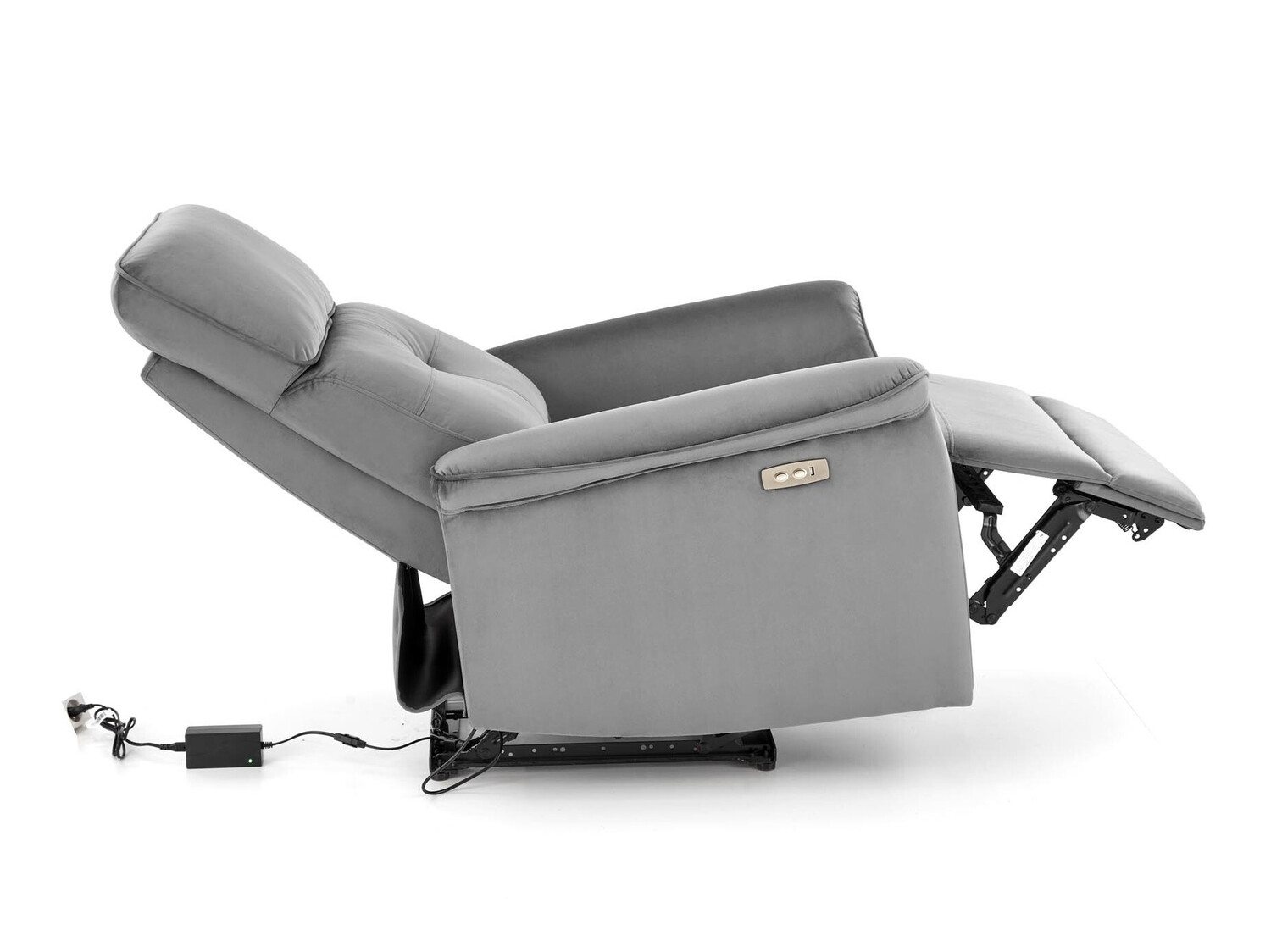 Krēsls reglainer Houston 1543 (Pelēks)