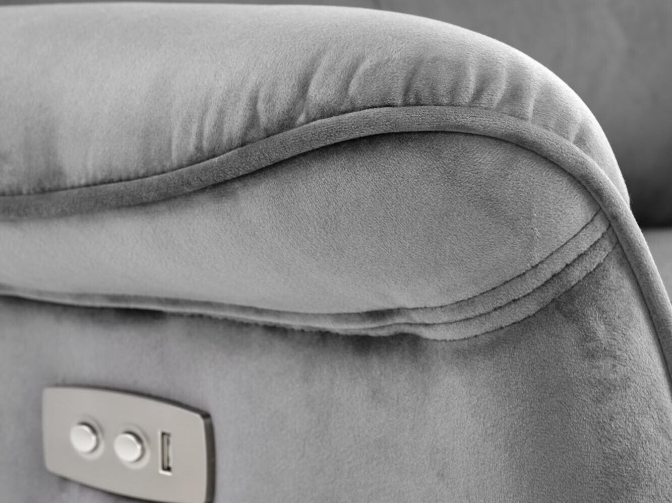 Krēsls reglainer Houston 1543 (Pelēks)