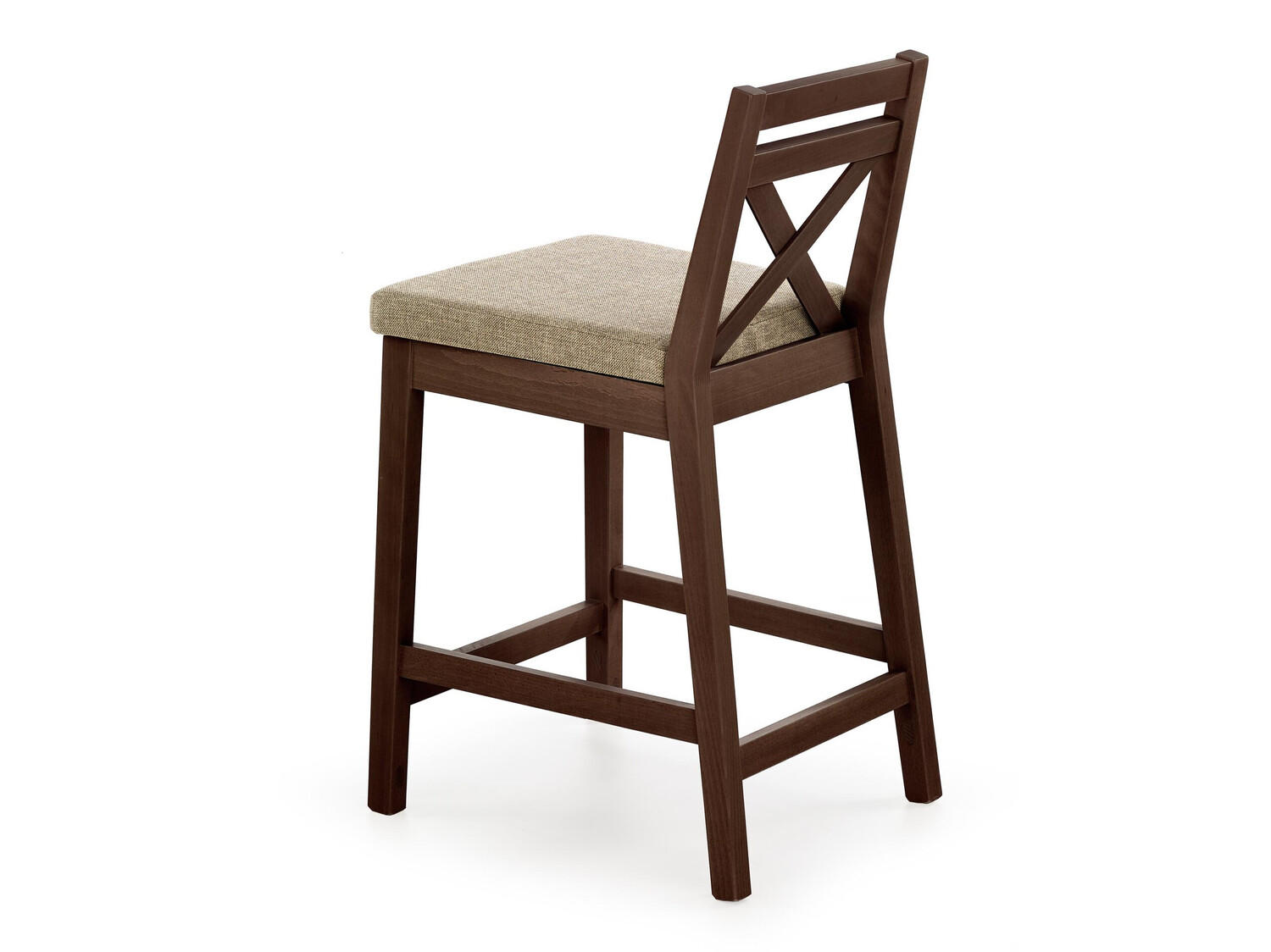 Низкий барный стул Houston 315 (Орех + LARS 07)