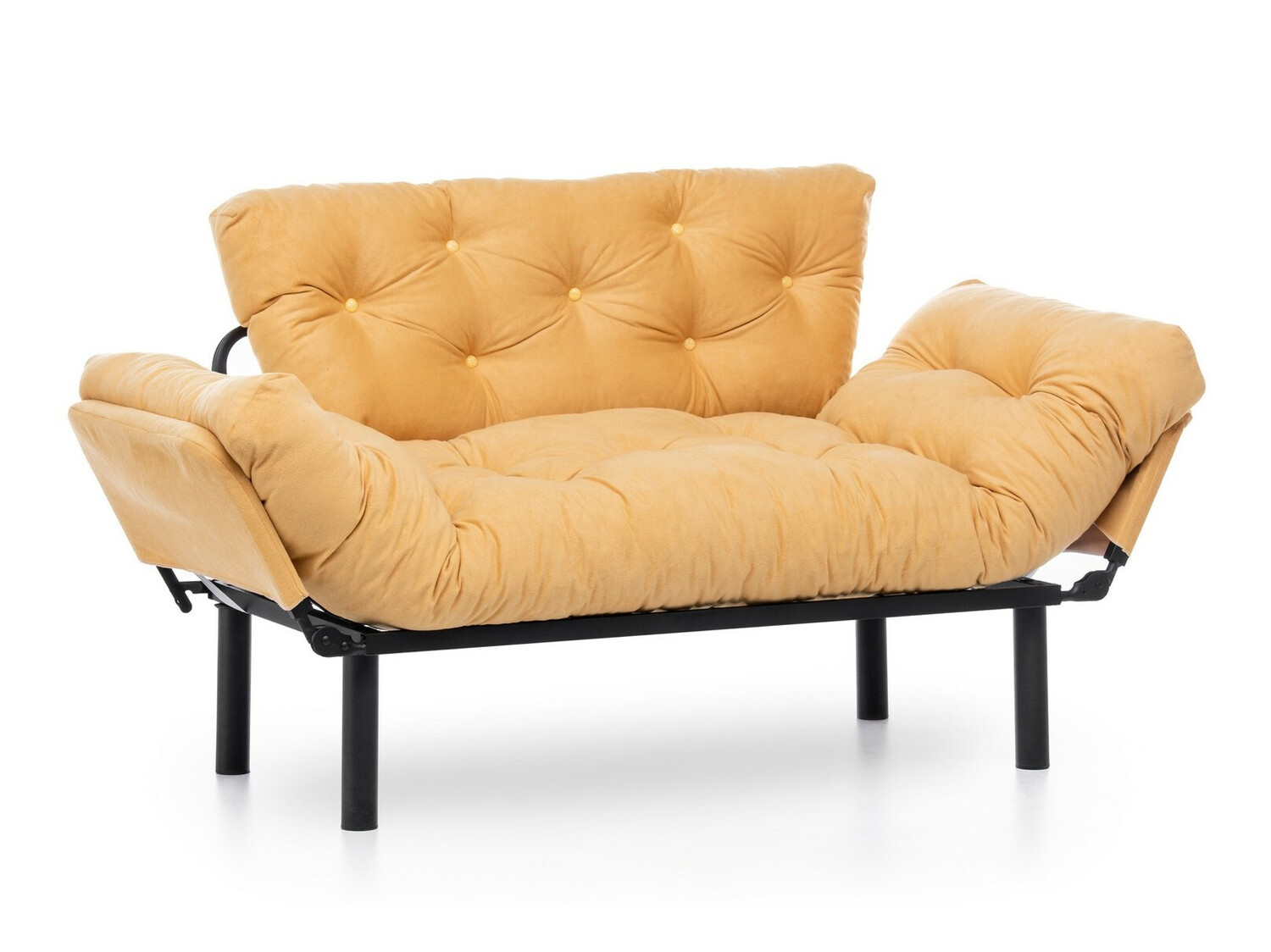 Dīvāns Altadena 130 (Dzeltens)