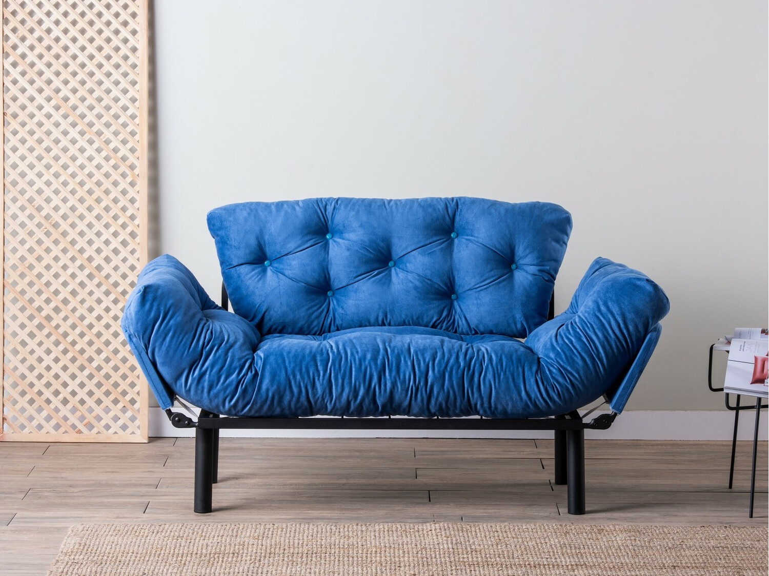 Dīvāns Altadena 130 (Zils)