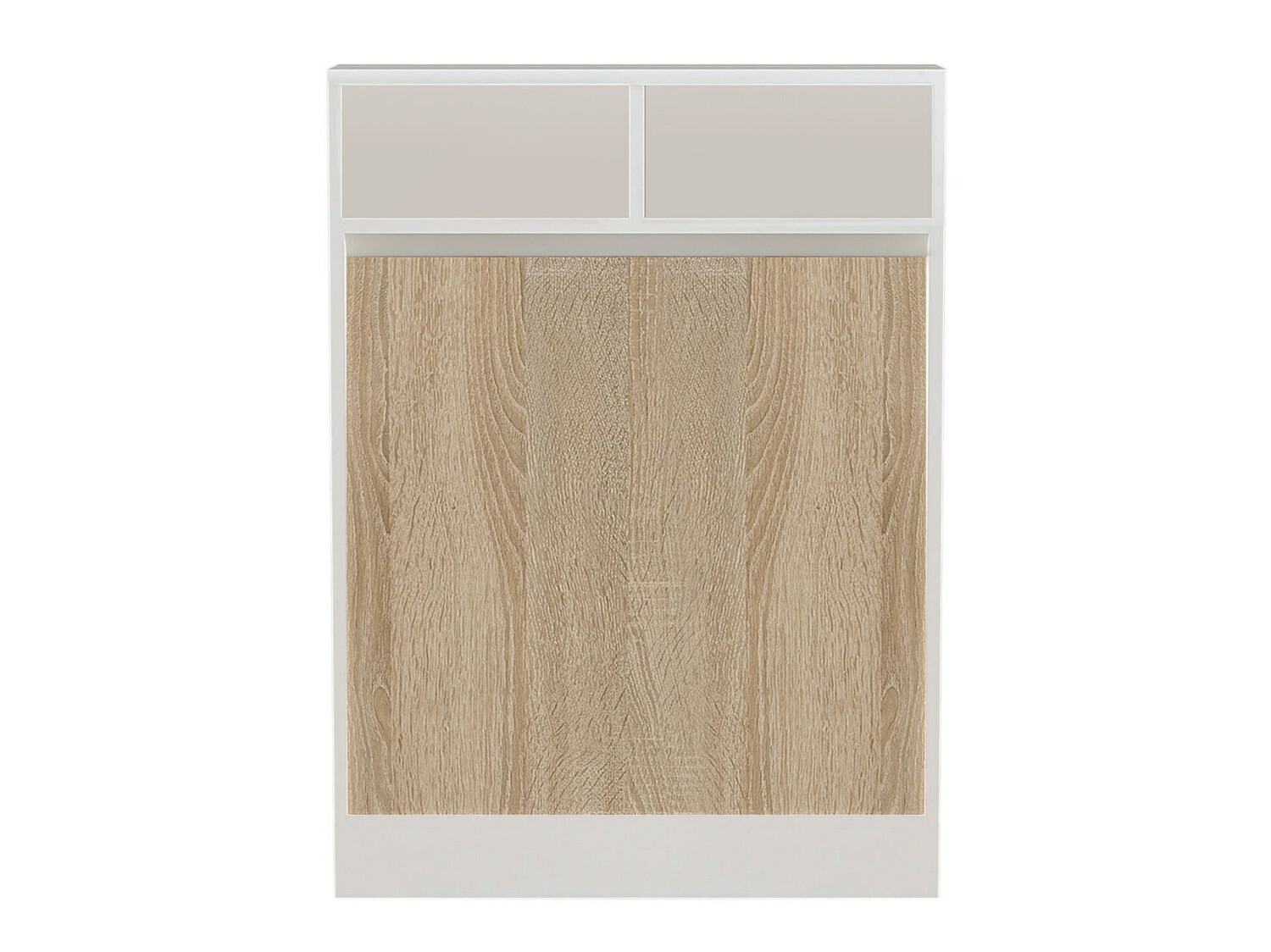 Salokāms galds Kailua 187 (Balts + Gaiši brūns)