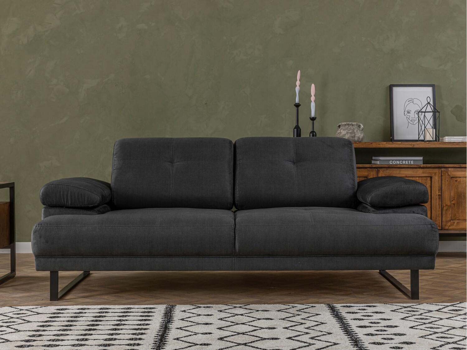 Диван Altadena 158 (Антрацит)