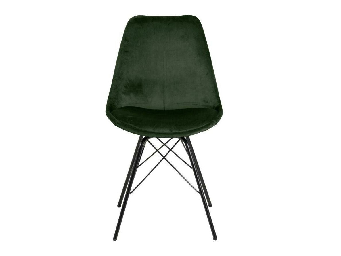 Ēdamistabas komplekts Norsica 330 (Tumši zaļš + Melns)