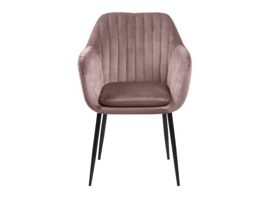 Ēdamistabas komplekts Norsica 513 (Dusty rozā + Melns)