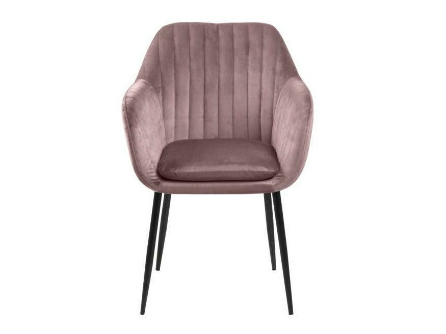 Ēdamistabas komplekts Norsica 513 (Dusty rozā + Melns)