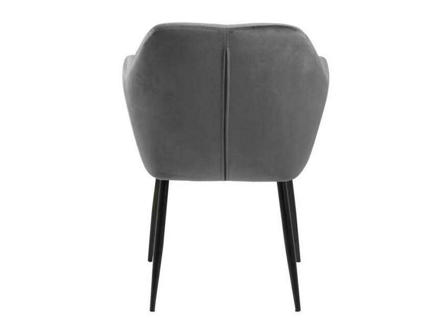 Ēdamistabas komplekts Norsica 513 (Tumši pelēks + Melns)