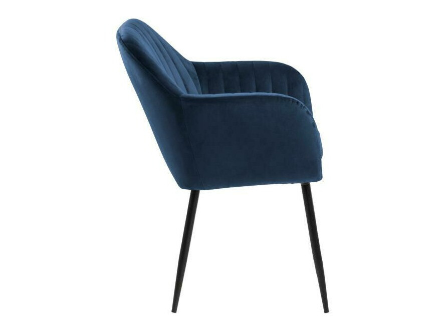 Ēdamistabas komplekts Norsica 513 (Tumši zils + Melns)