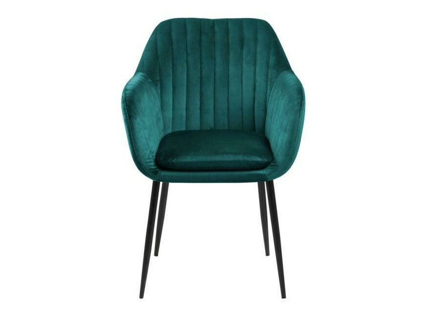 Ēdamistabas komplekts Norsica 513 (Zaļš + Melns)