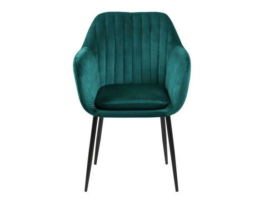 Ēdamistabas komplekts Norsica 513 (Zaļš + Melns)