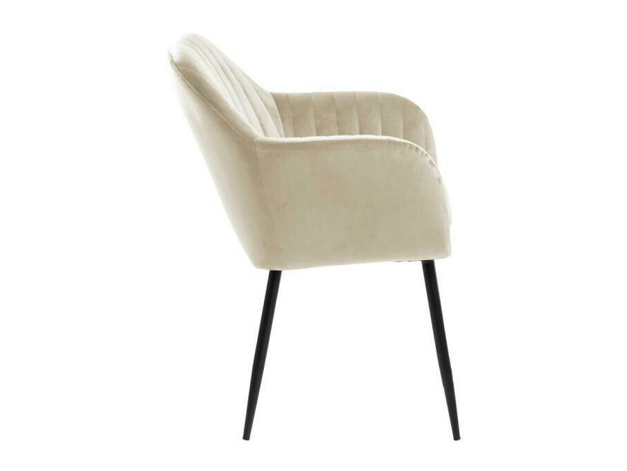 Обеденный гарнитур Norsica 513 (Крем + Чёрный)