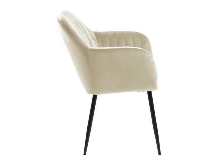 Обеденный гарнитур Norsica 513 (Крем + Чёрный)