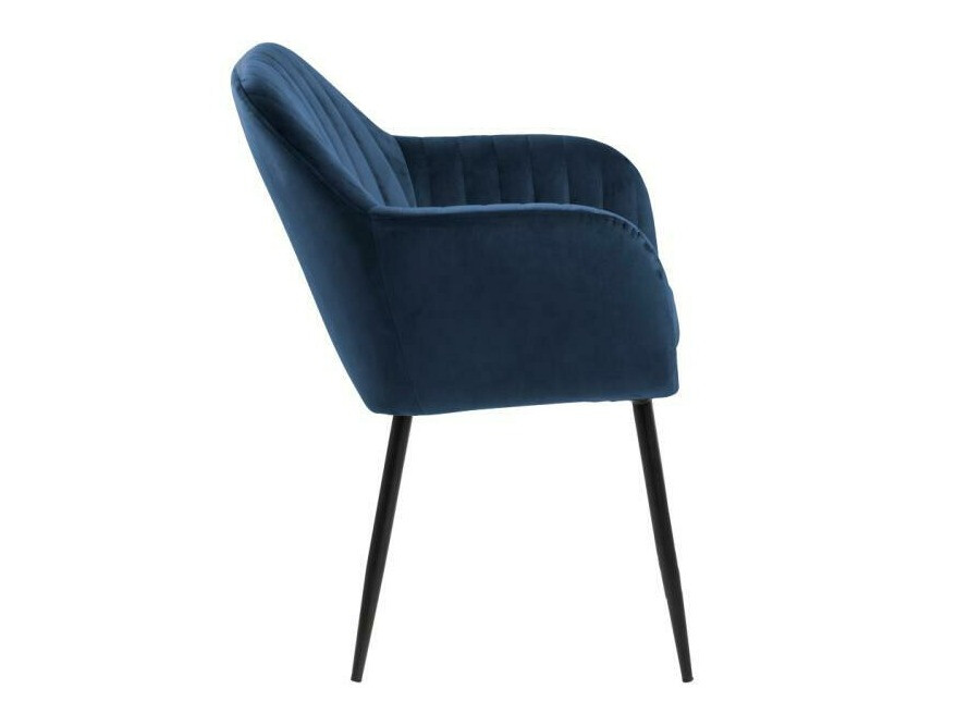 Обеденный гарнитур Norsica 513 (Темно-синий + Чёрный)