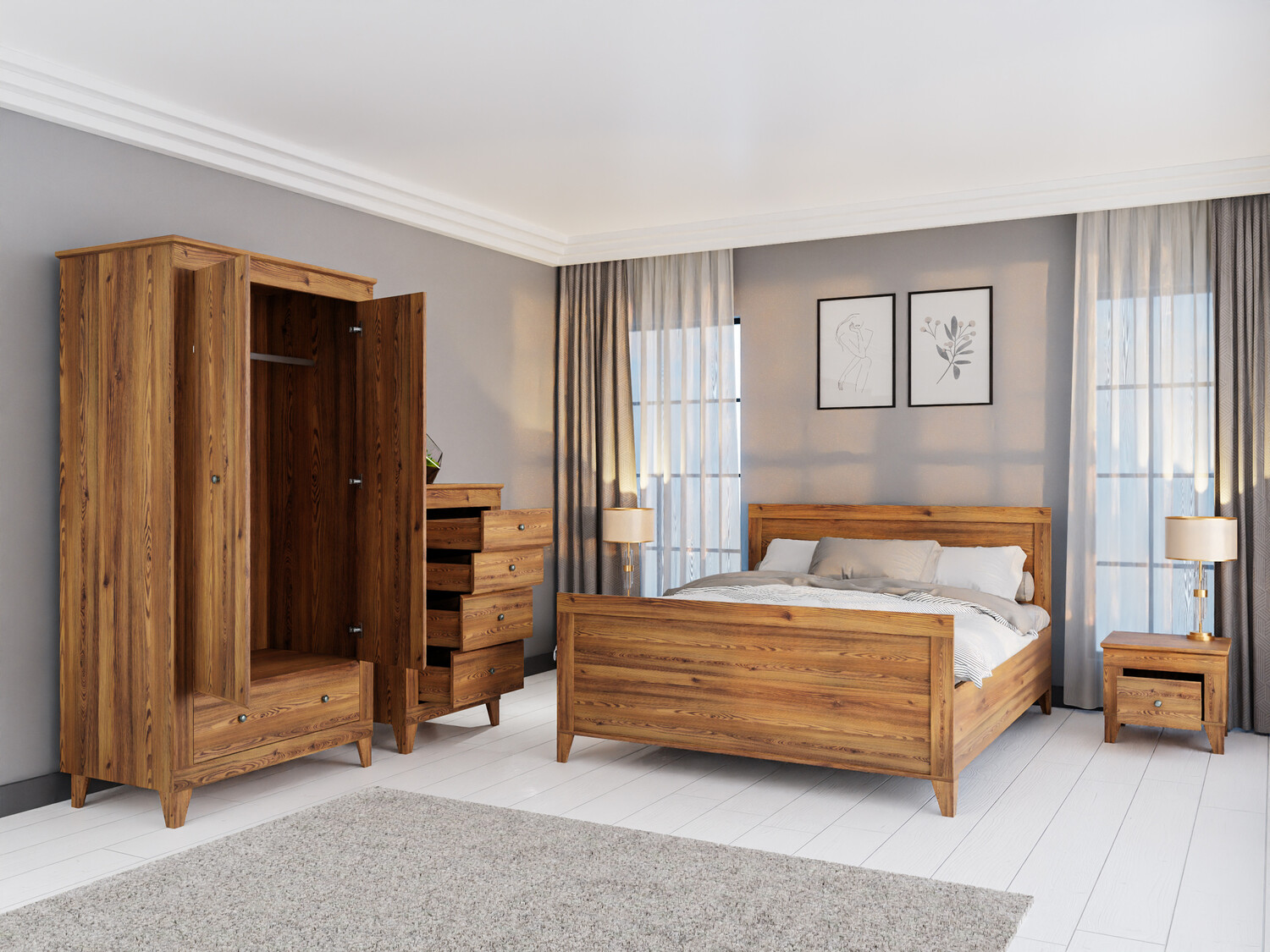 Спальный гарнитур Lirmora 126