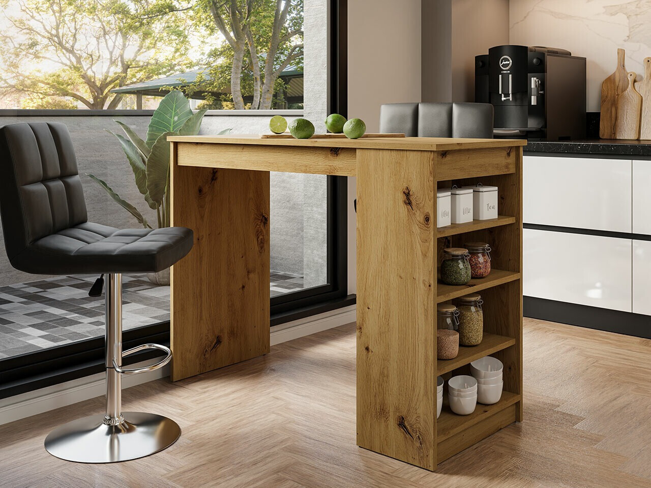 Bāra galds Comfivo Cedrus (Artisan ozols)