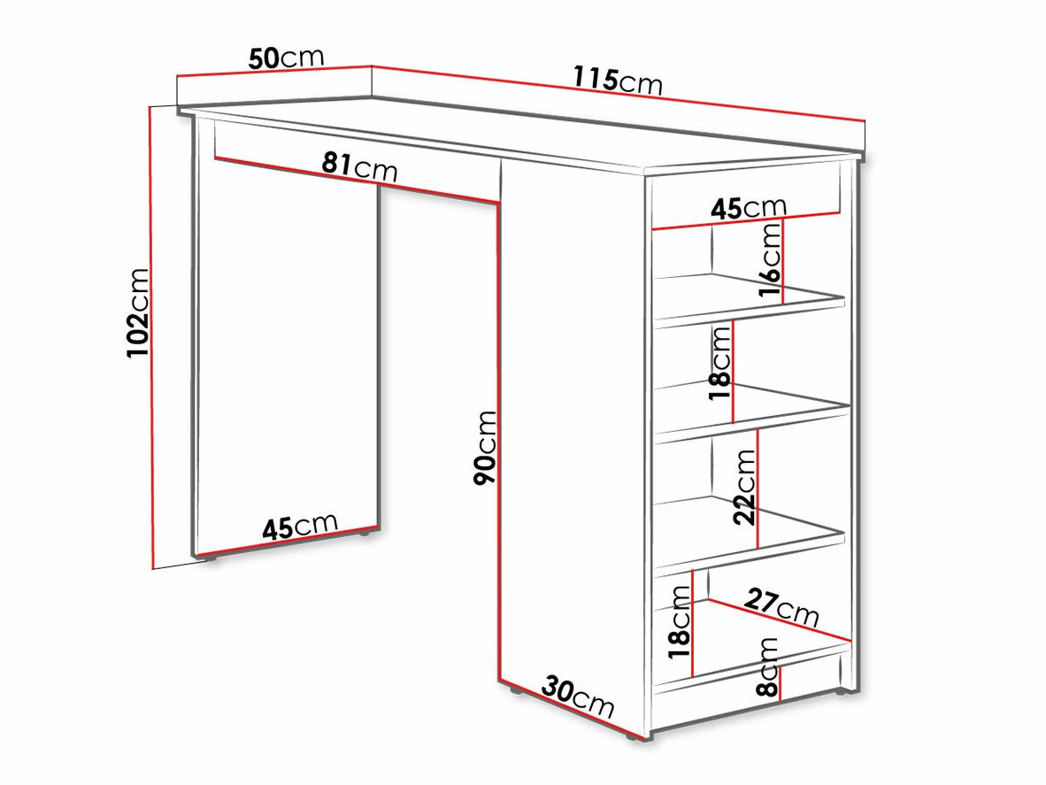 Барная стойка Comfivo 259 (Белый)