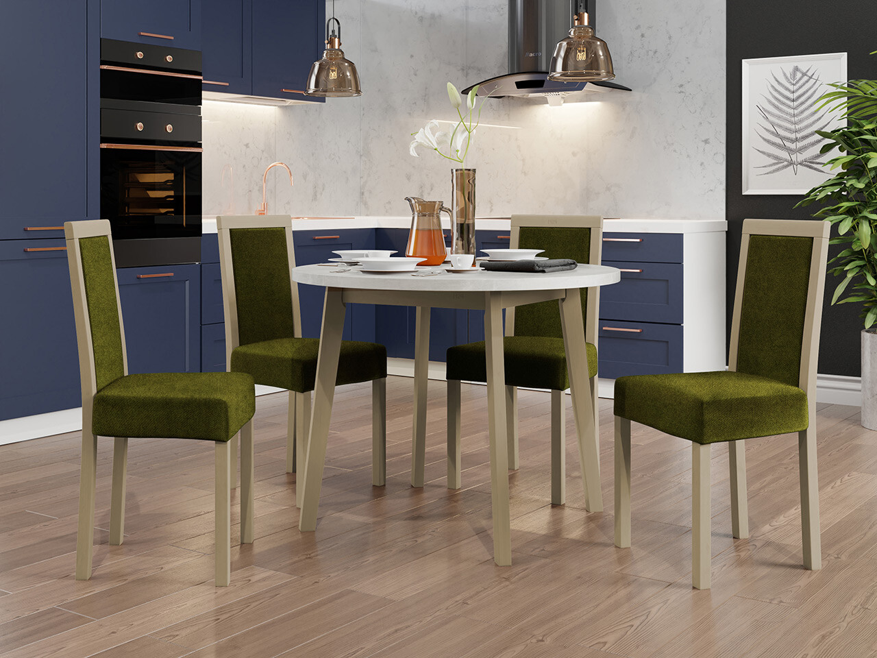 Обеденный гарнитур Victorville 304 (Сонома Дуб)