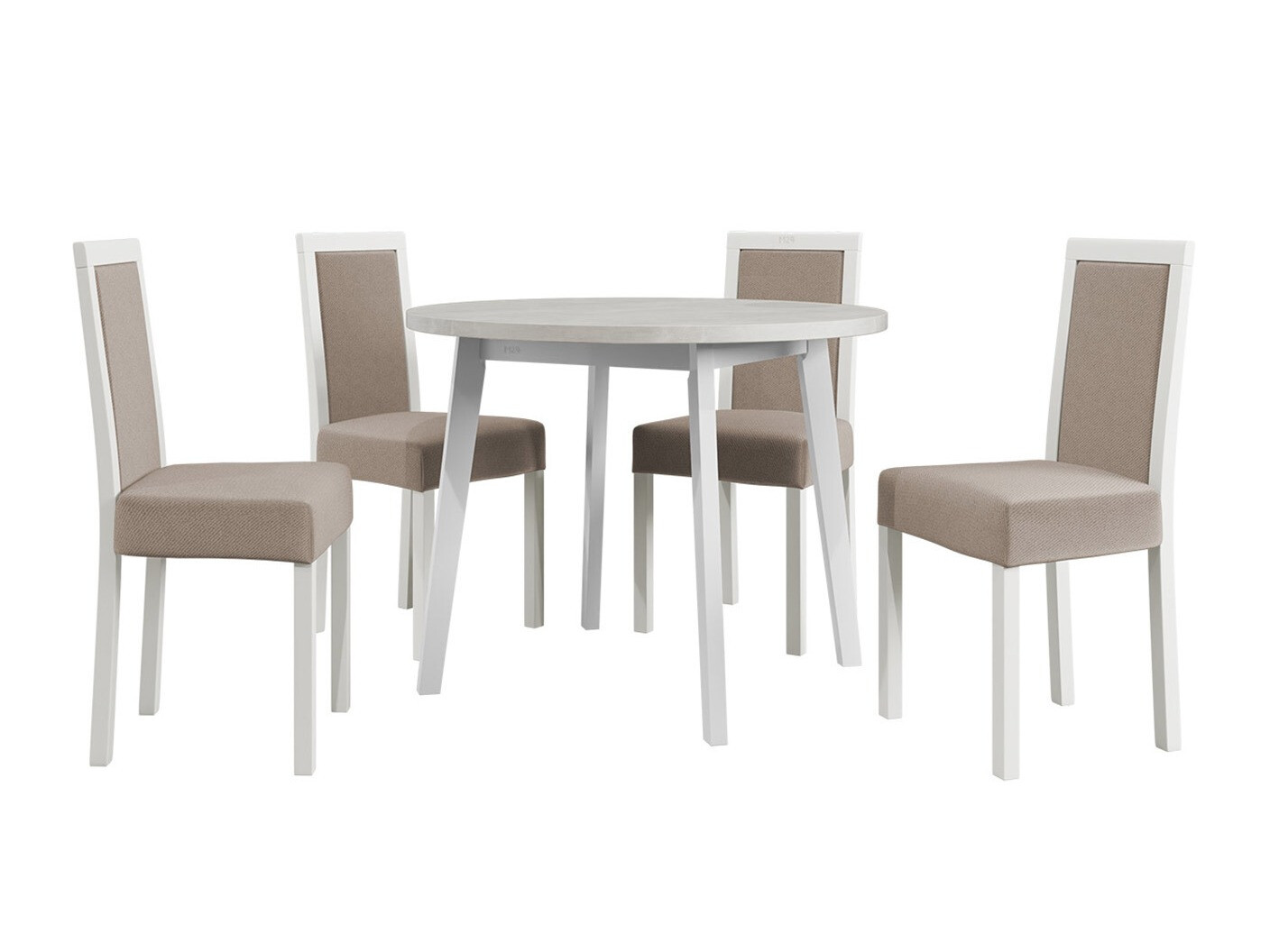 Обеденный гарнитур Victorville 304 (Белый)