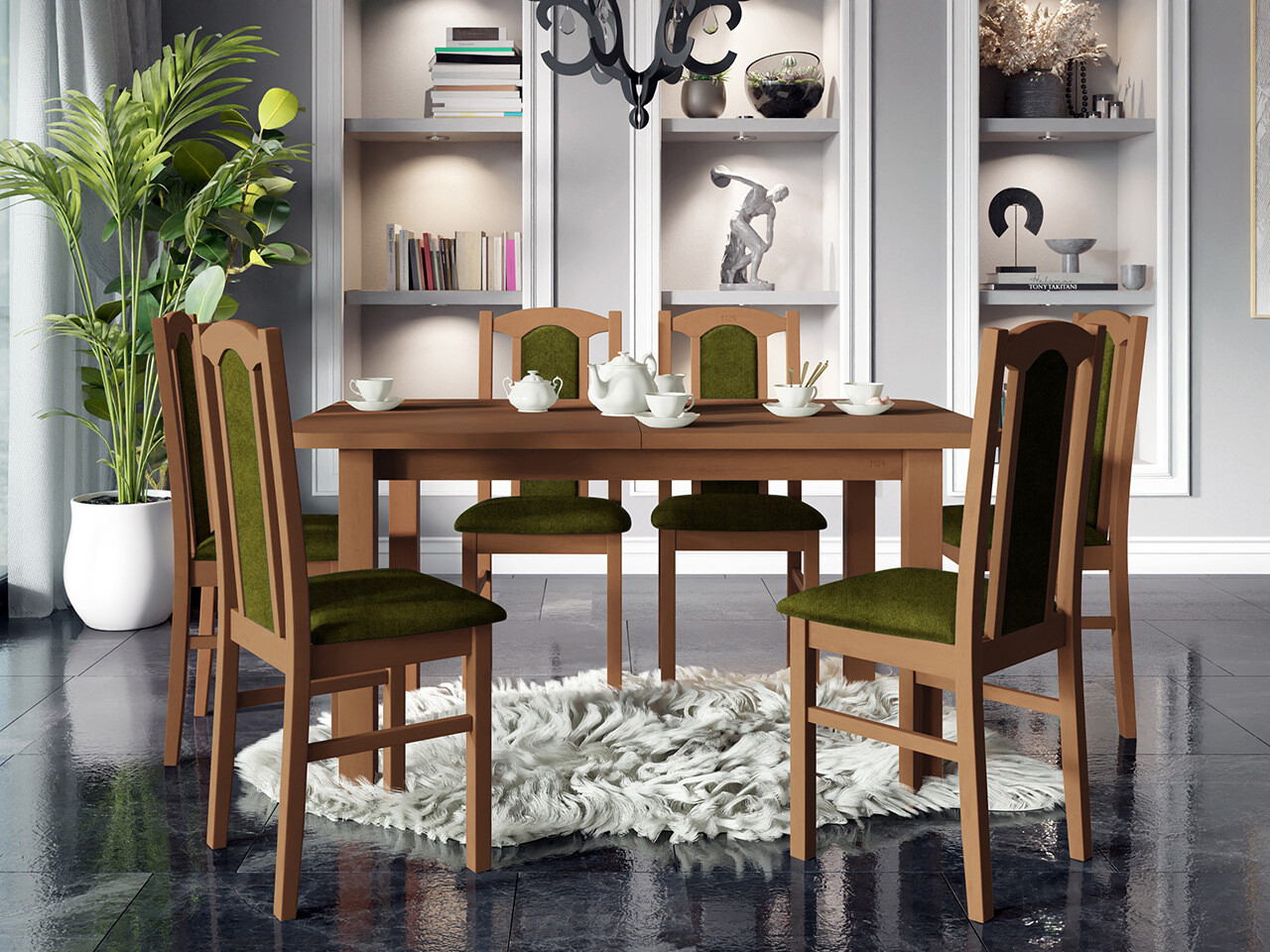 Ēdamistabas komplekts Victorville 312 (Alksnis)