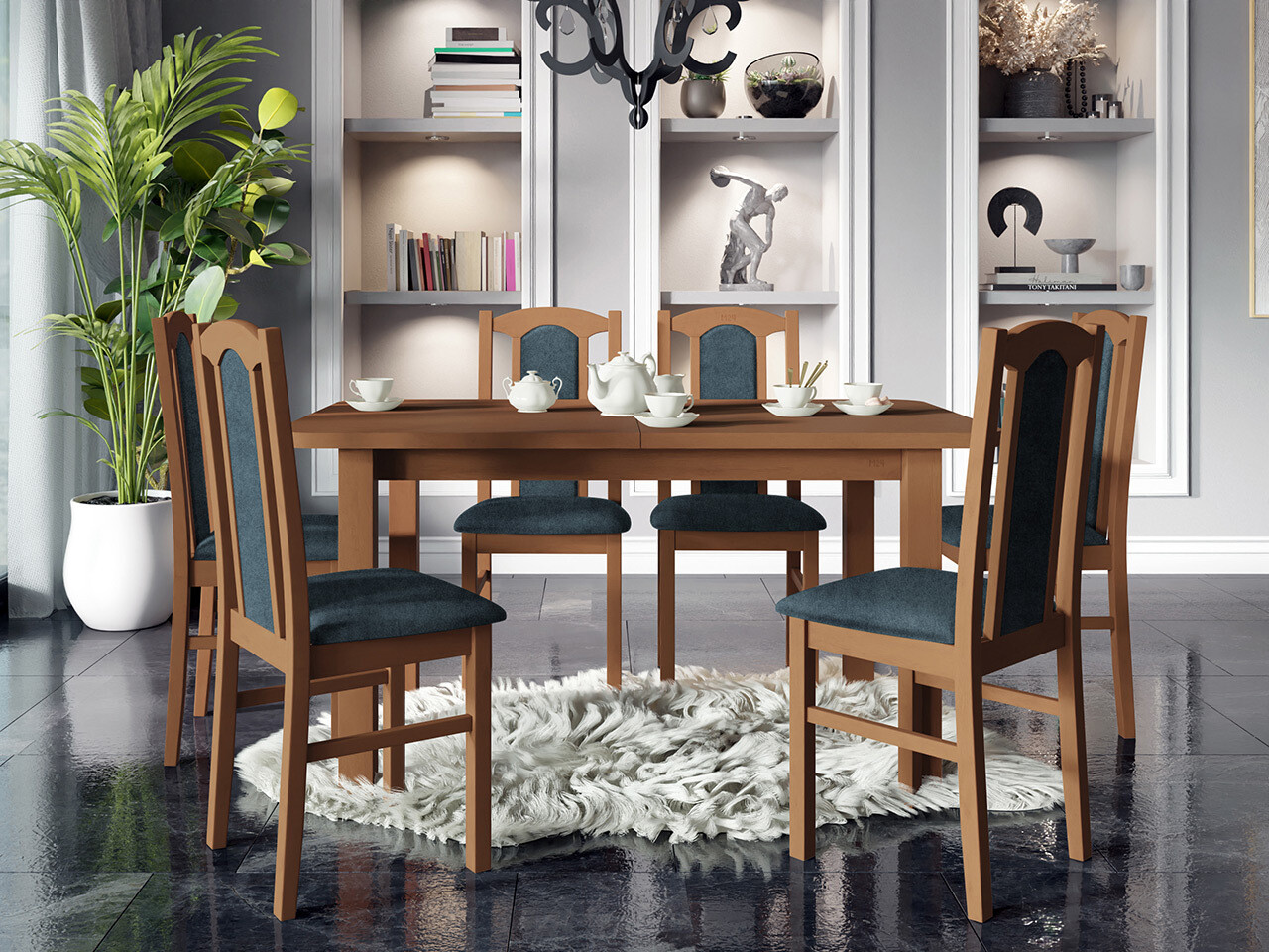 Ēdamistabas komplekts Victorville 312 (Alksnis)