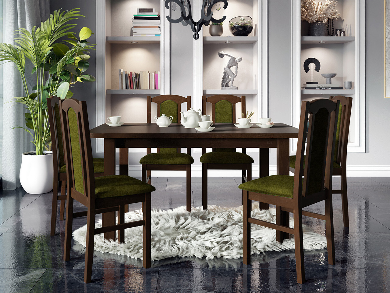 Обеденный гарнитур Victorville 312 (Орех)