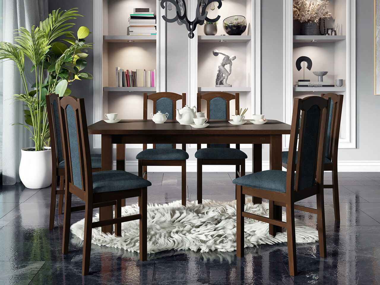 Обеденный гарнитур Victorville 312 (Орех)