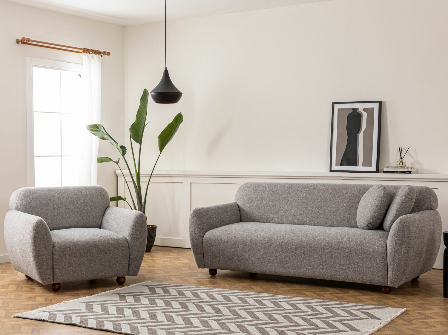 Диван Altadena 188 (Серый)