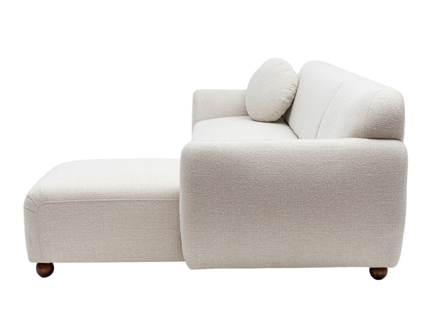 Stūra dīvāns Altadena 189 (Balts)