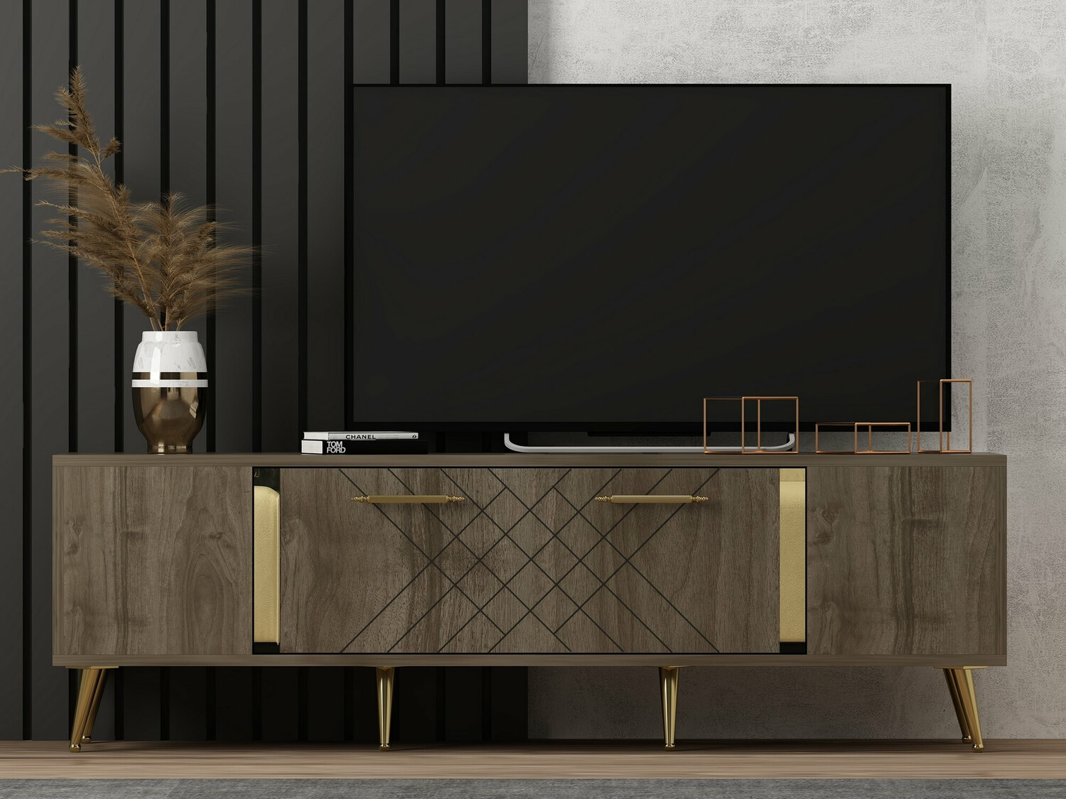 TV galds Kailua 269 (Rieksts + Zelta)